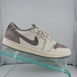 Nike Off-White and Taupe Sneakers